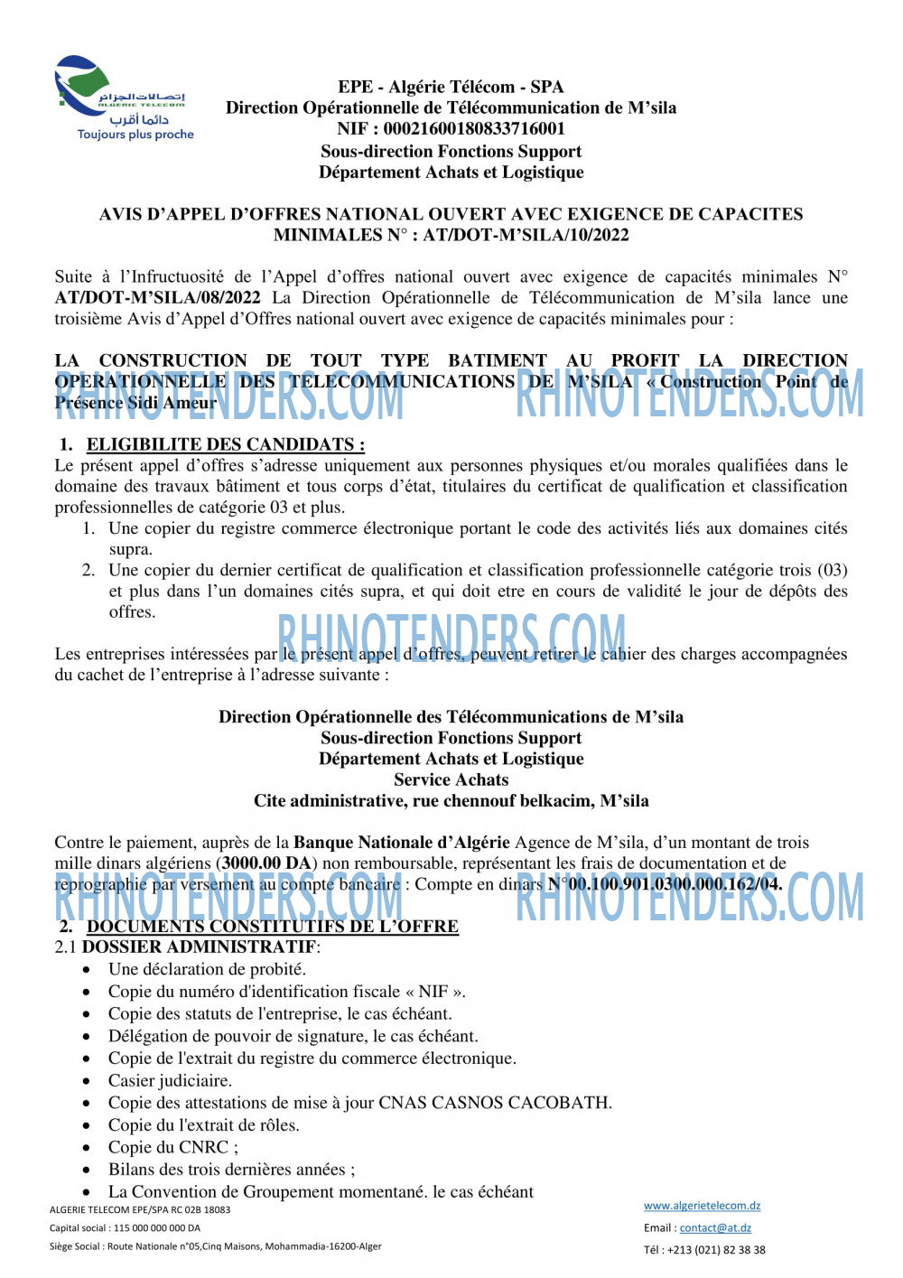 Algérie Télécom