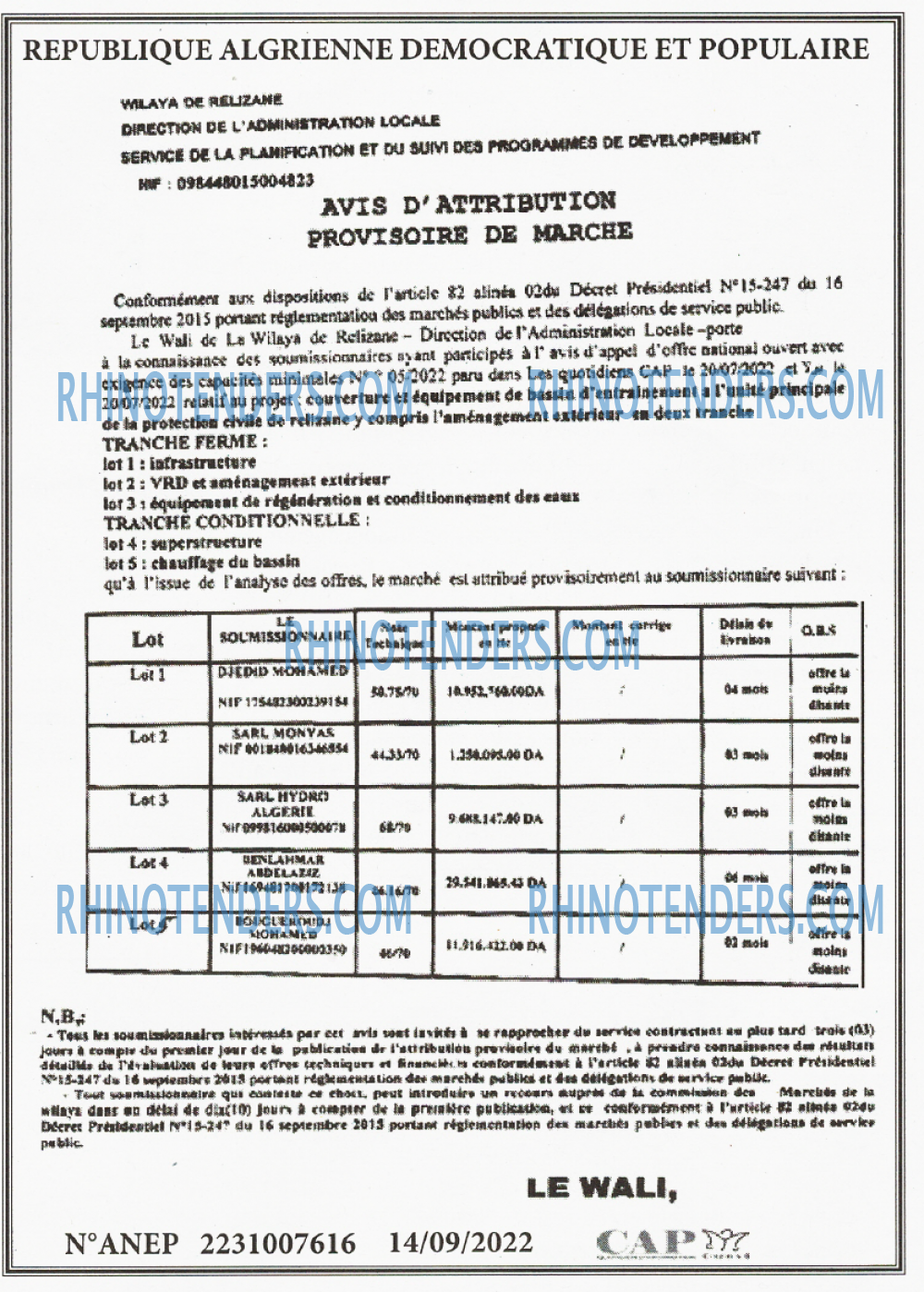 CAP OUEST