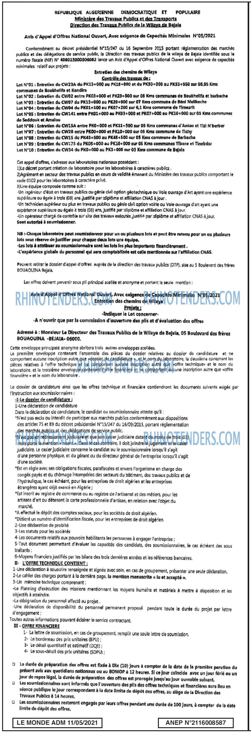 Le Monde ADM