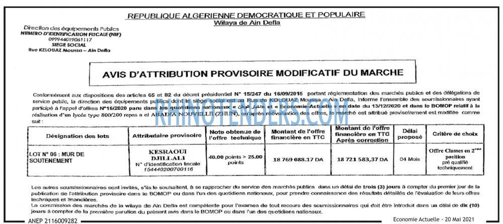 Economie Actuelle