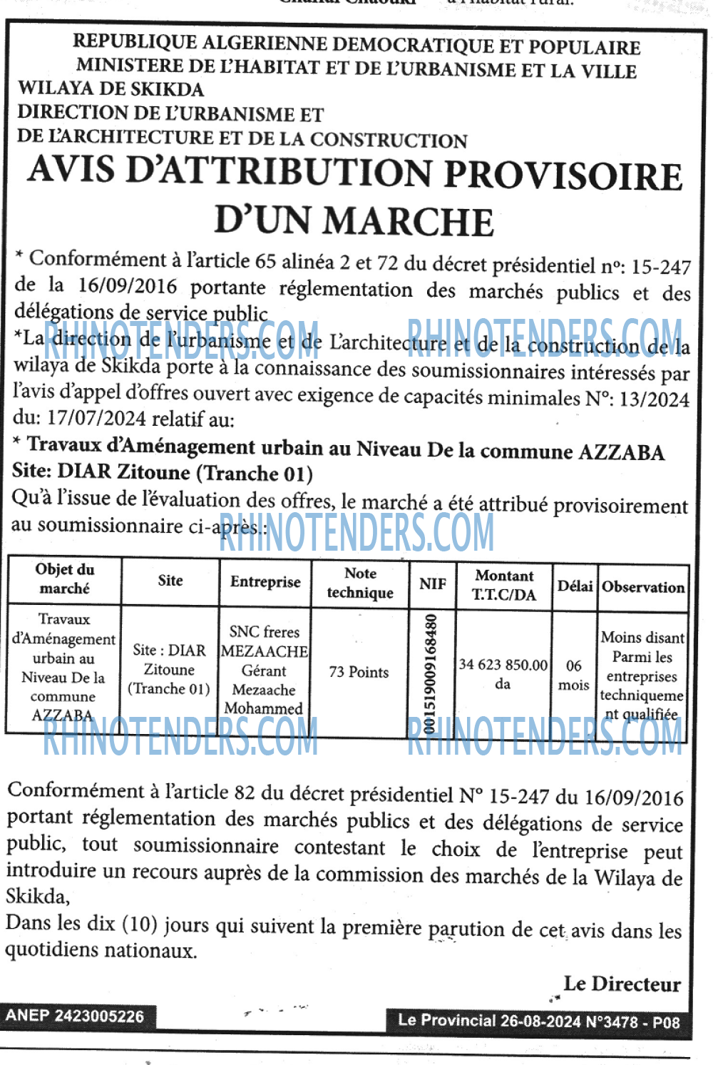 LE PROVINCIAL