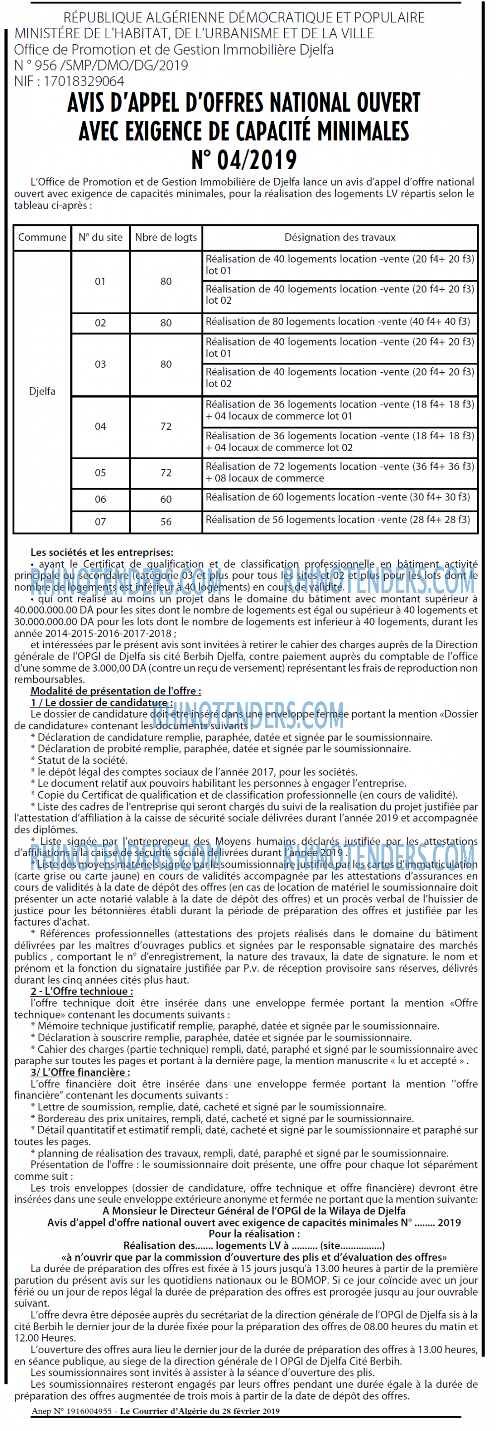 Le Courrier d'Algerie