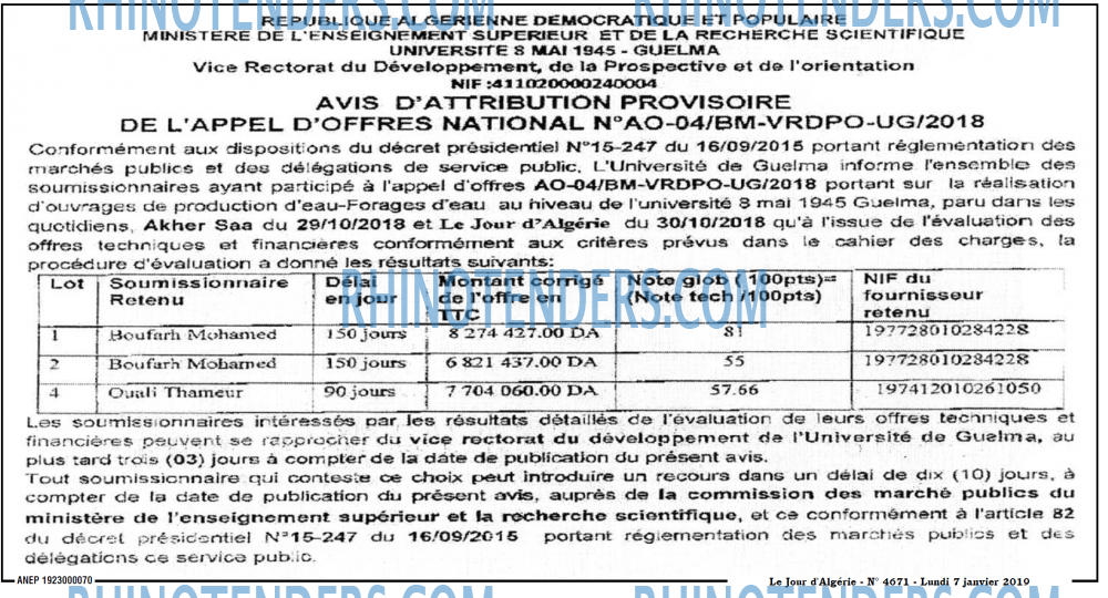 Le Jour d'Algérie