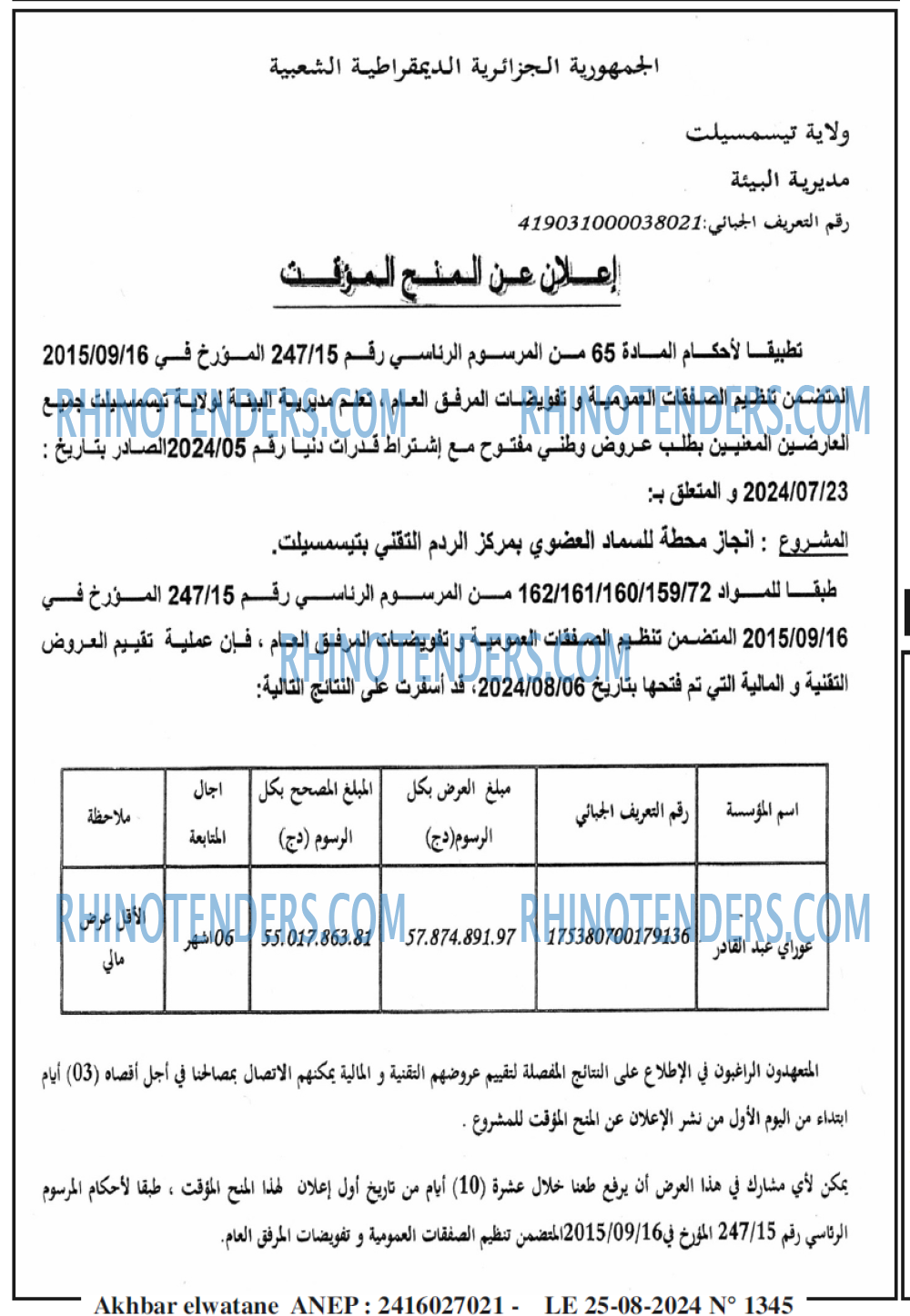 Akhbar Lwatan
