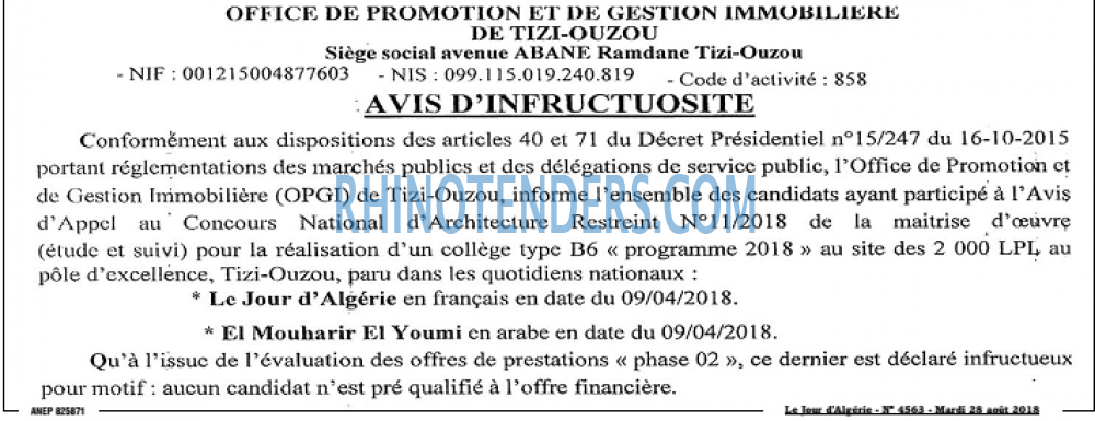 Le Jour d'Algérie