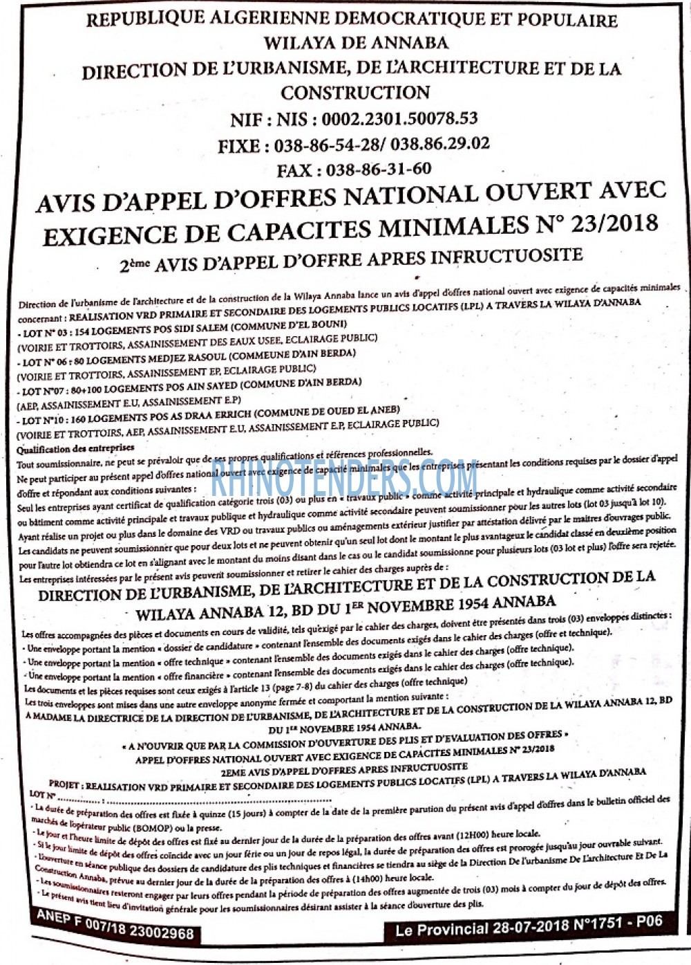 LE PROVINCIAL