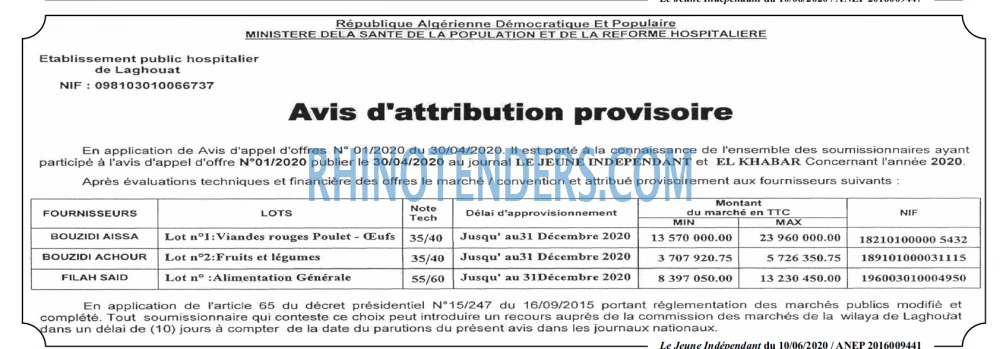 Jeune Independant