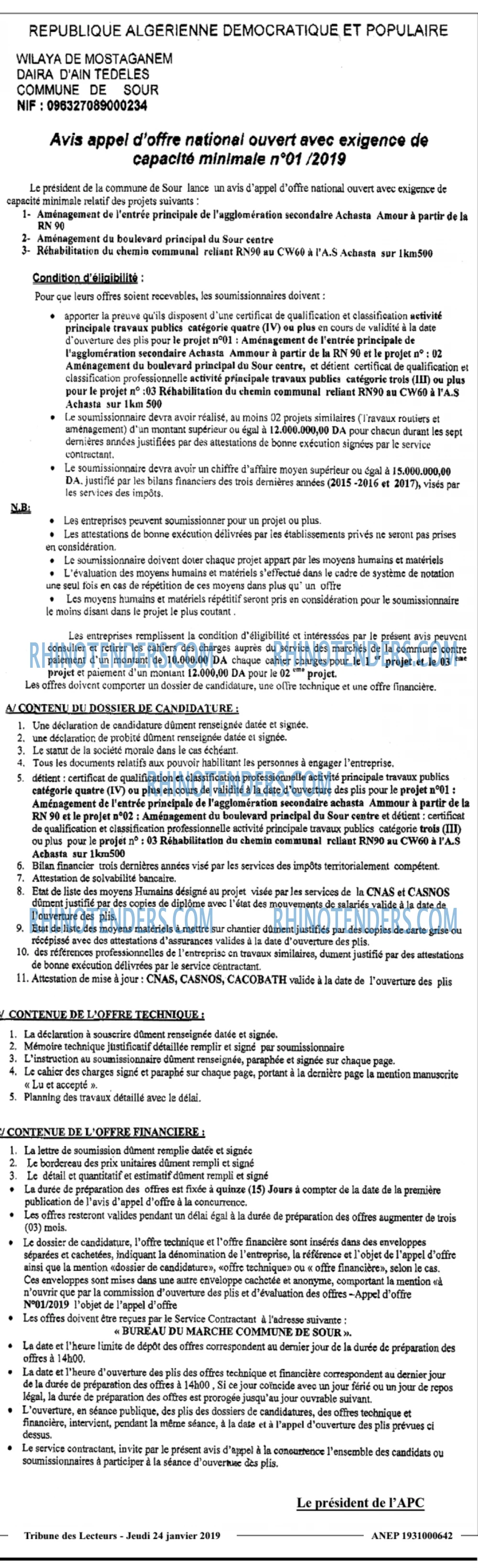 TRIBUNE DES LECTEURS