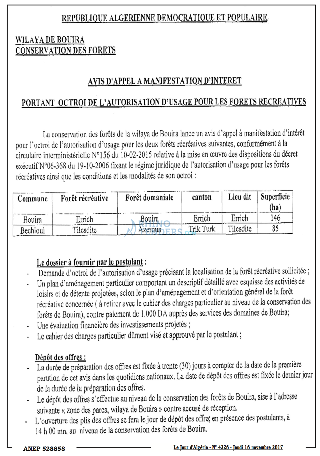 Le Jour d'Algérie