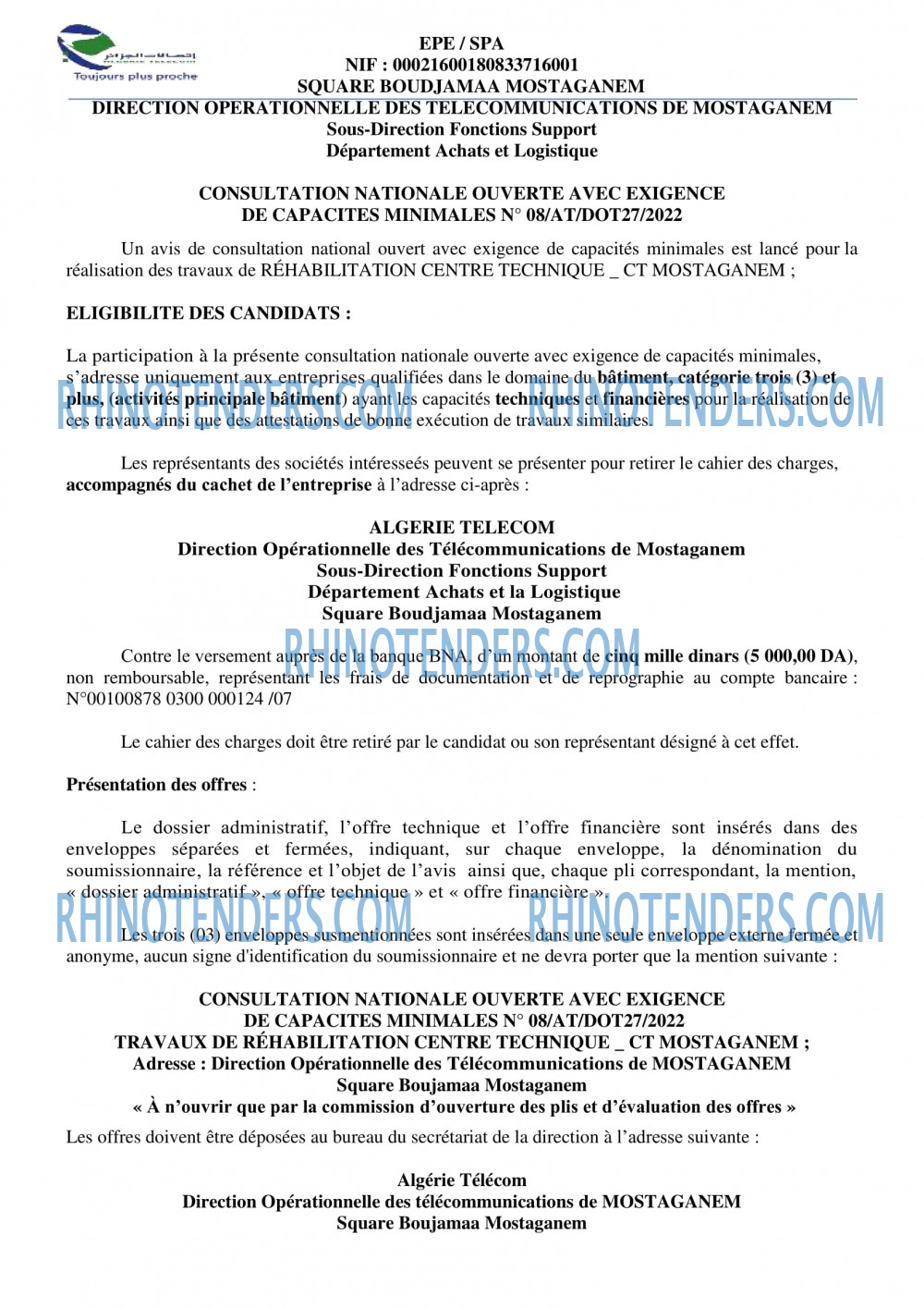Algérie Télécom