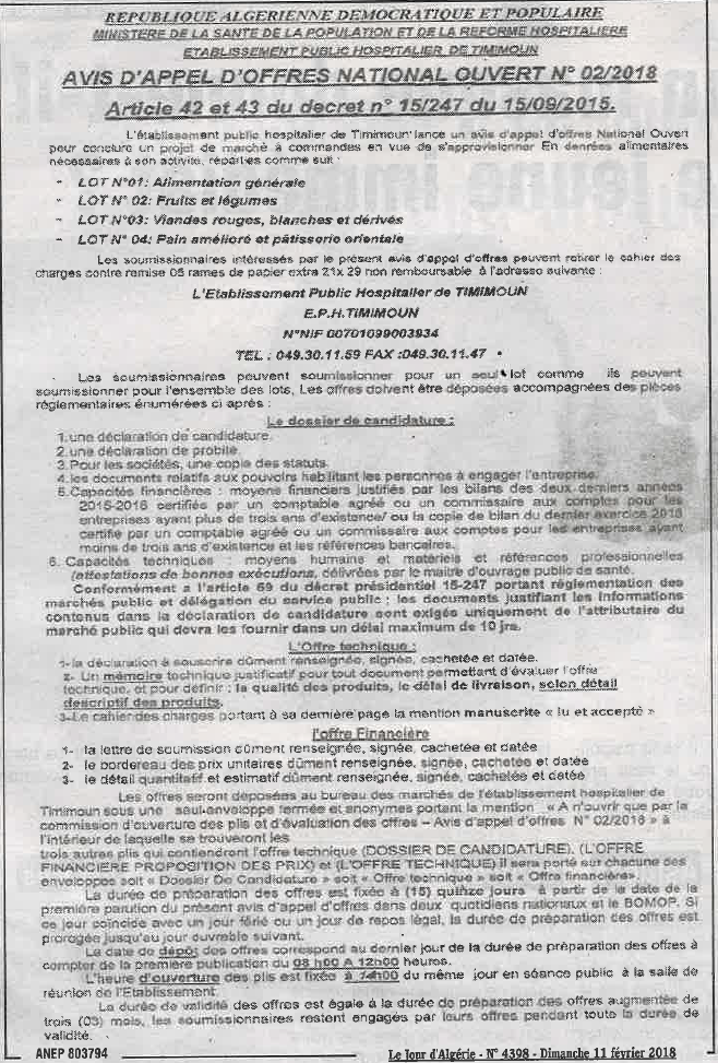 Le Jour d'Algérie