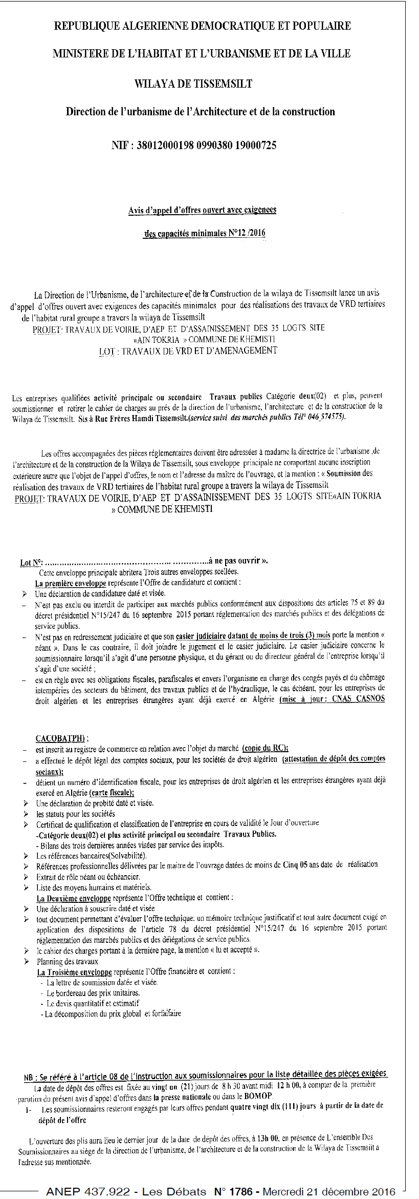 Les Debats