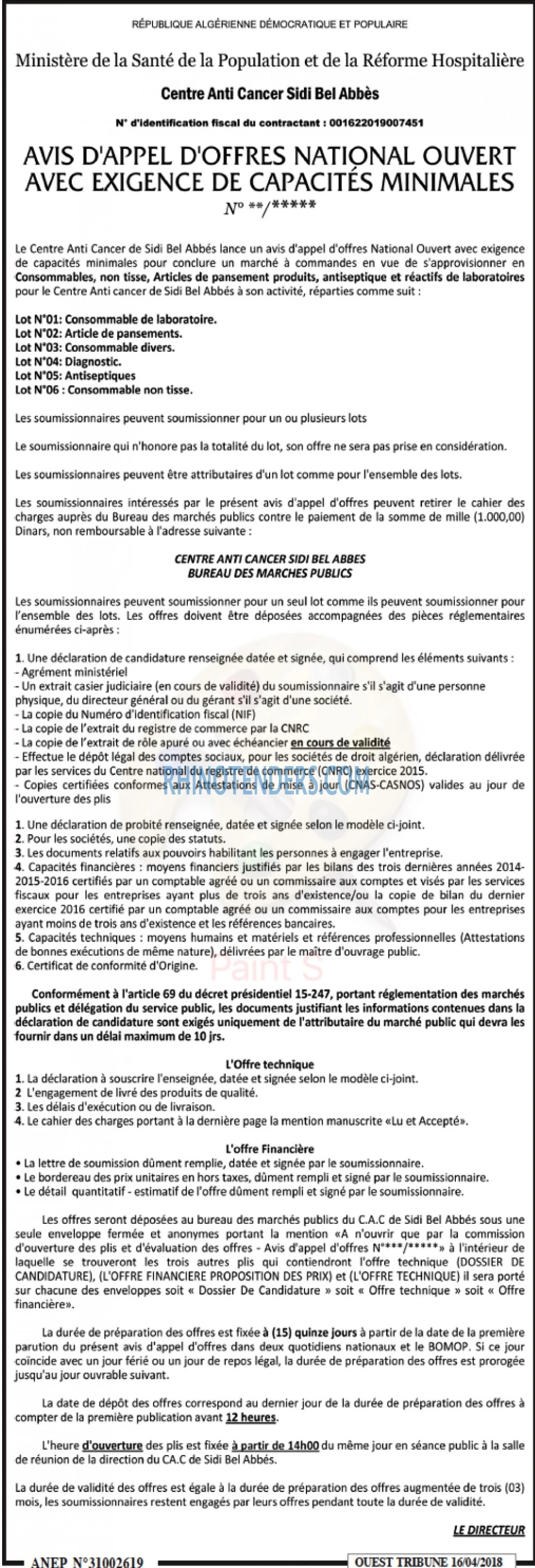 ouest TRIBUNE