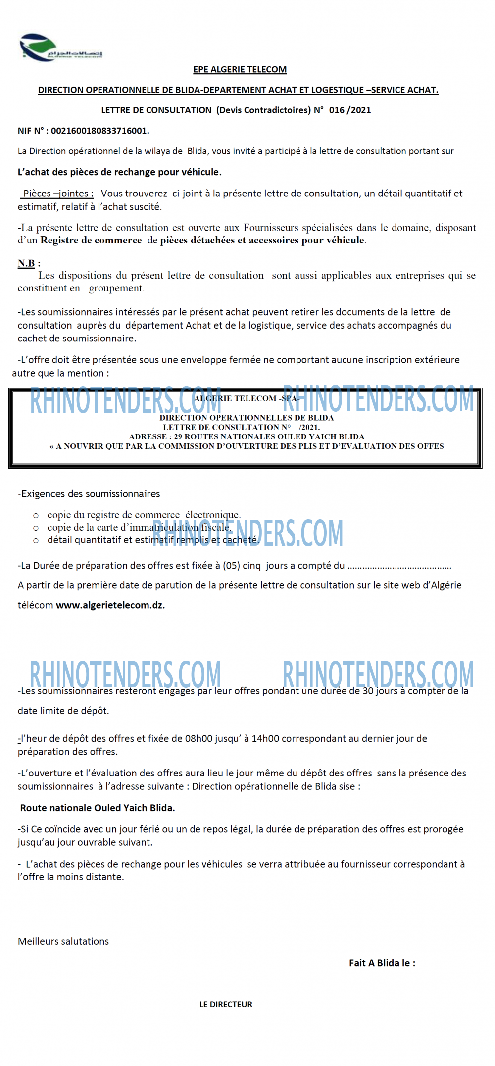 Algérie Télécom