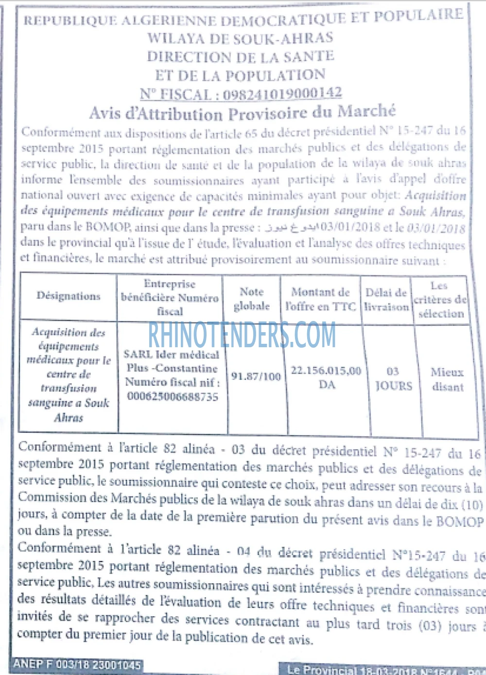 LE PROVINCIAL