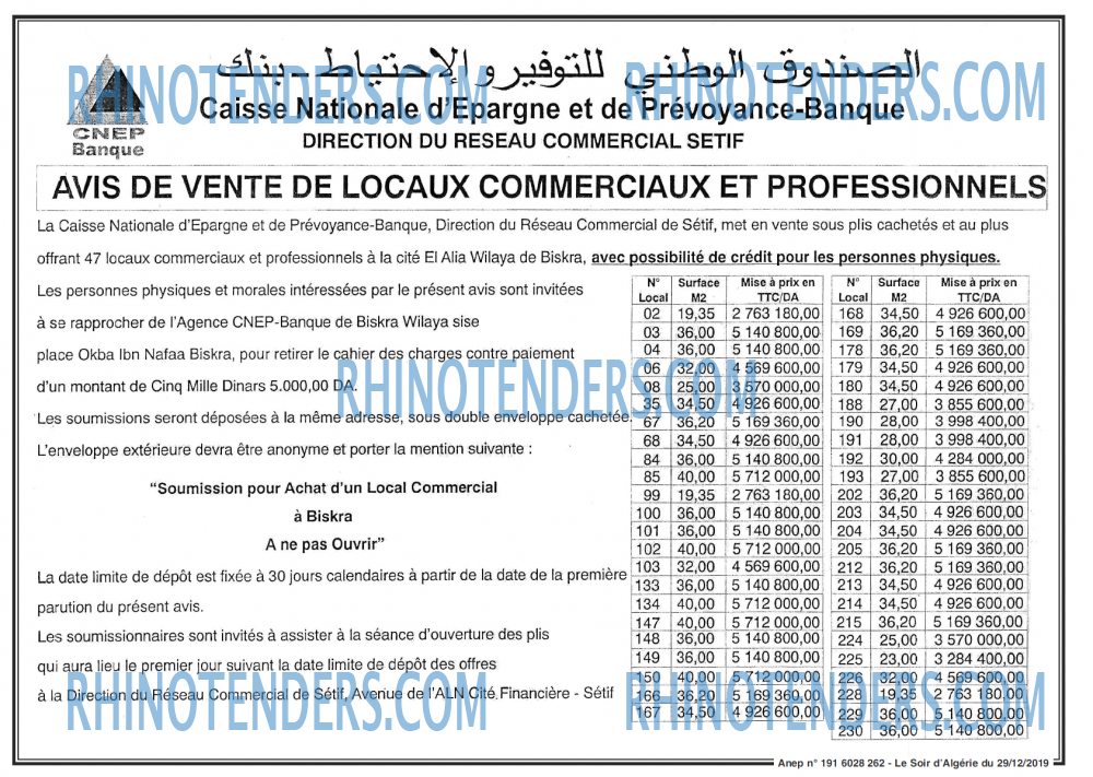 LE SOIR D'ALGERIE