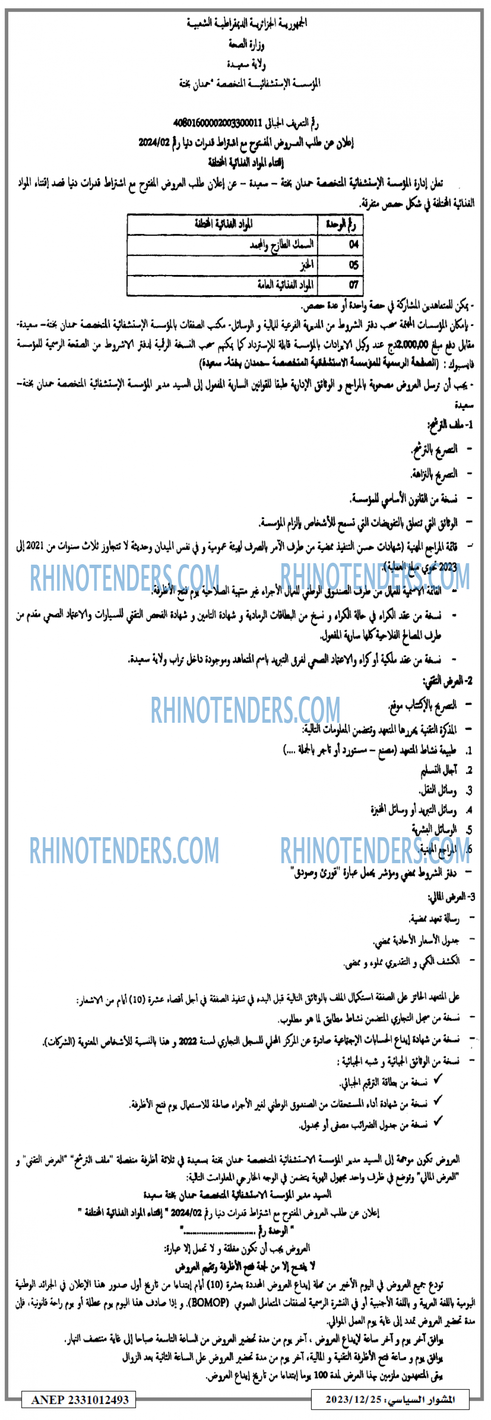 المشوار السياسي