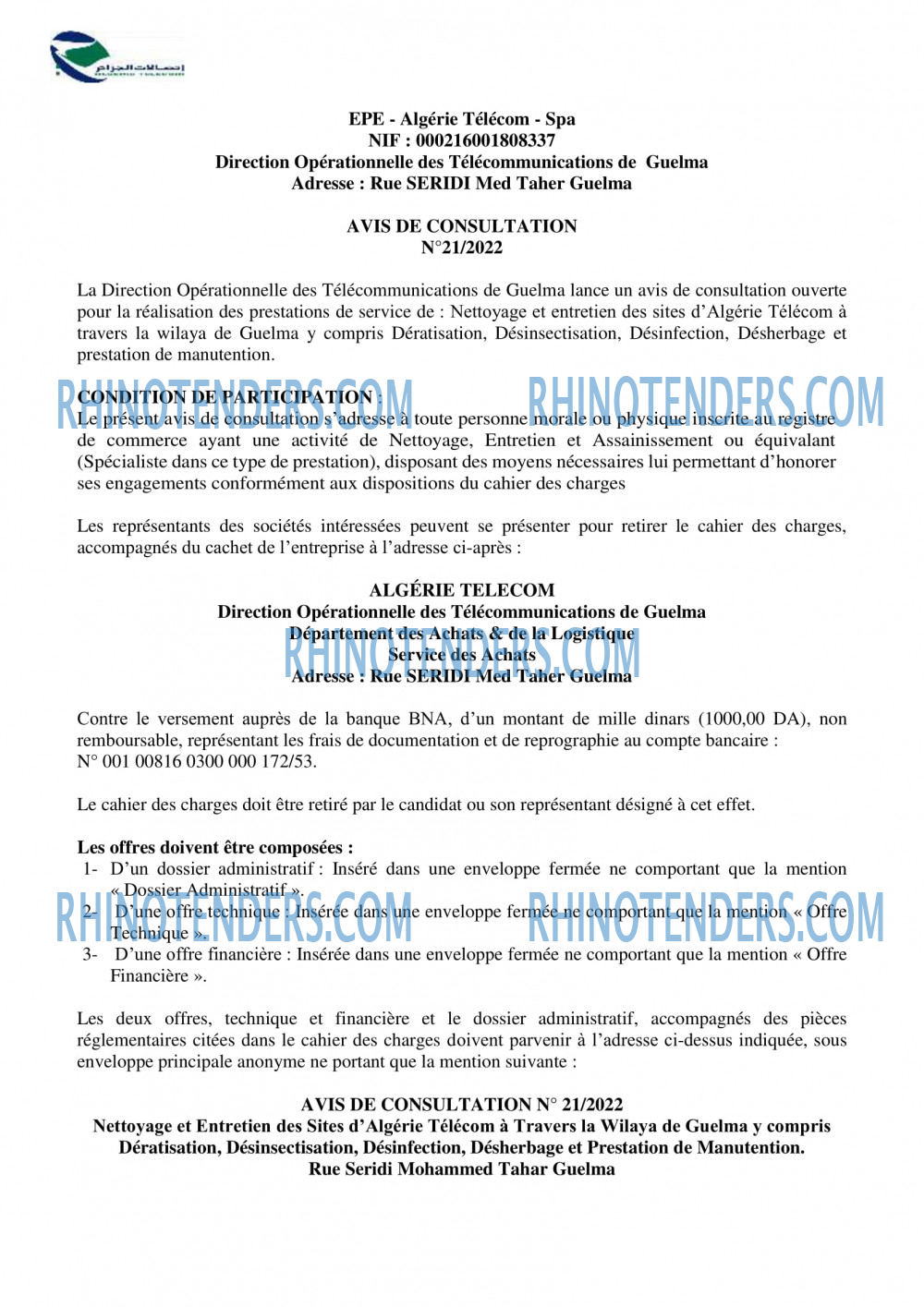 Algérie Télécom