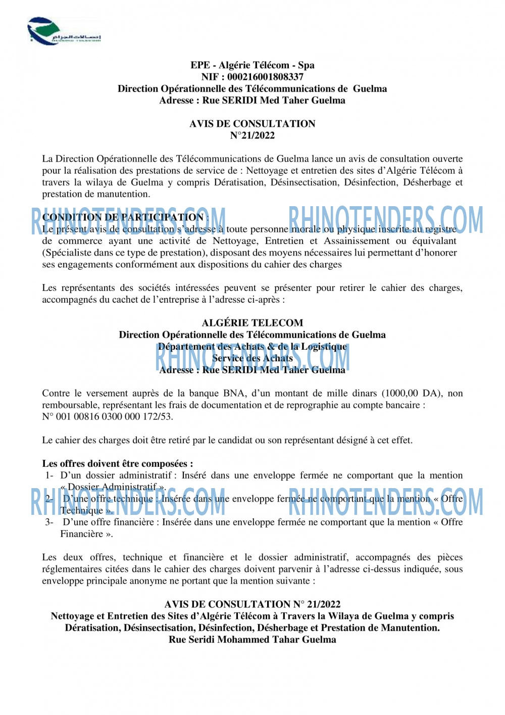 Algérie Télécom