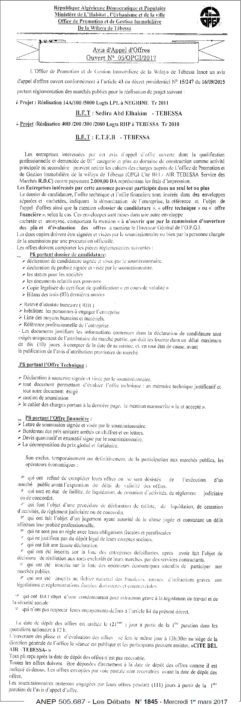 Les Debats
