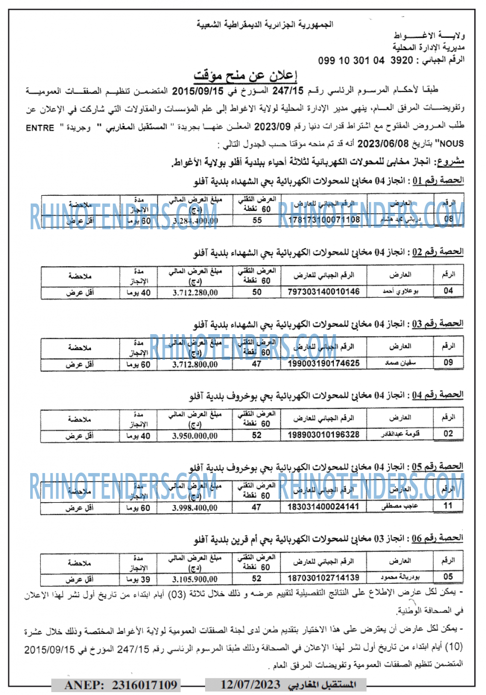El Moustakbal El Magharibi.