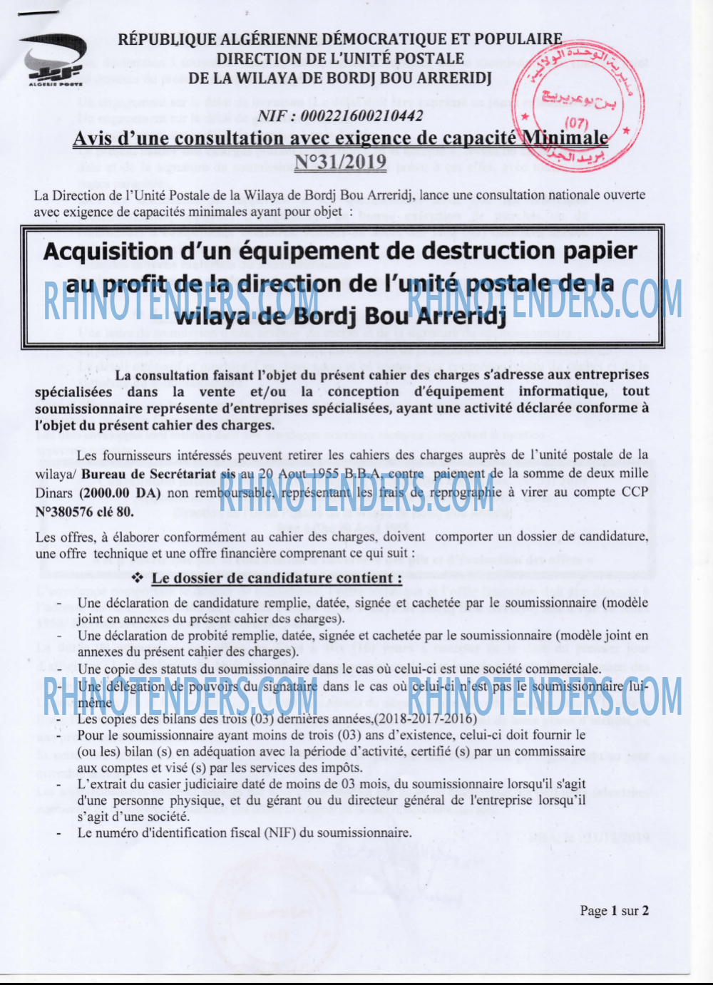 Algérie Poste