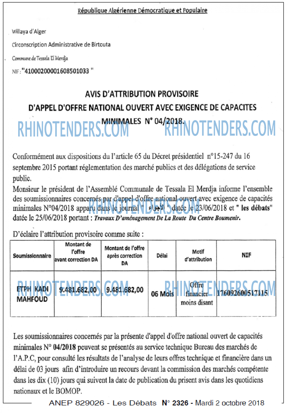 Les Debats