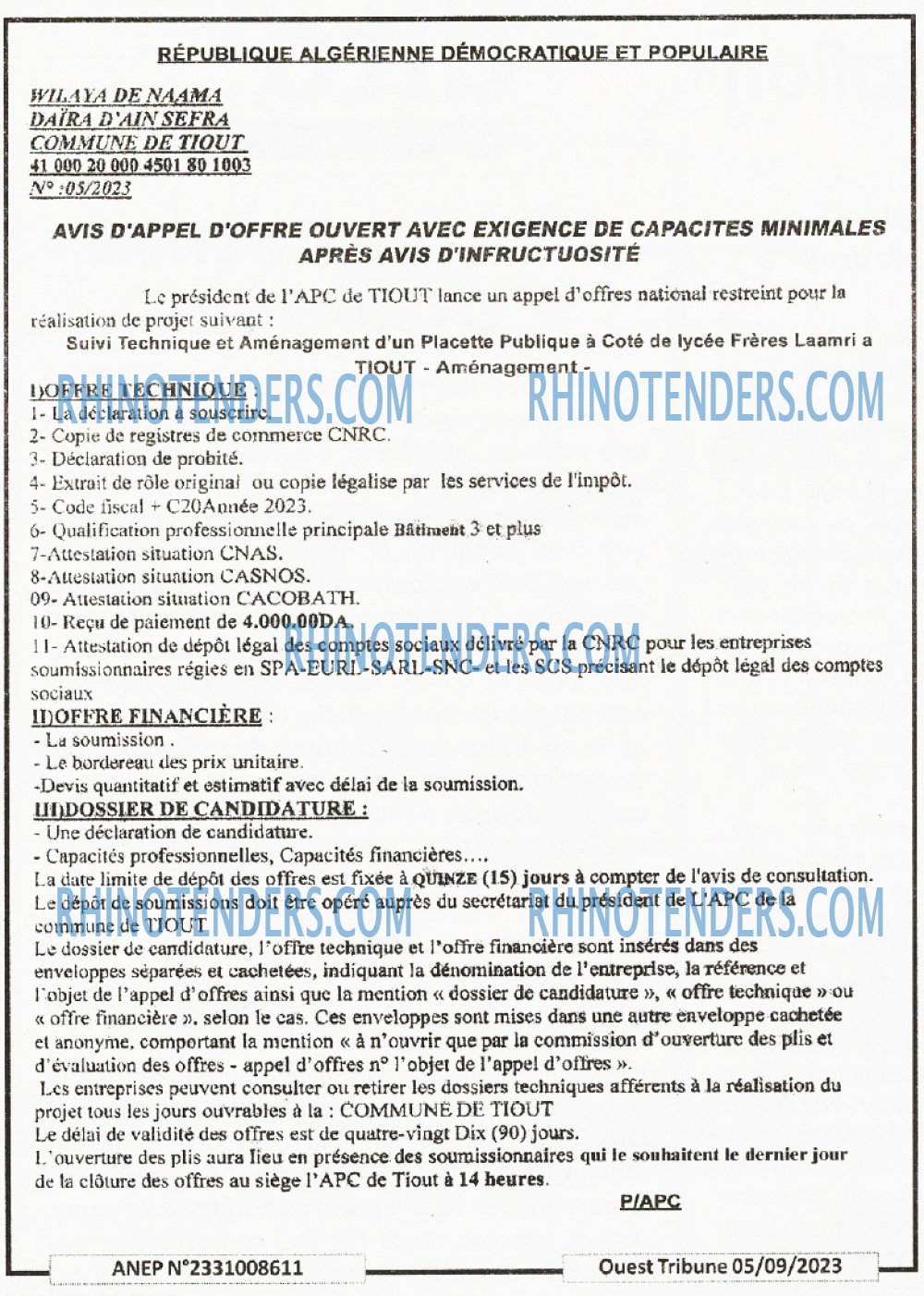 ouest TRIBUNE