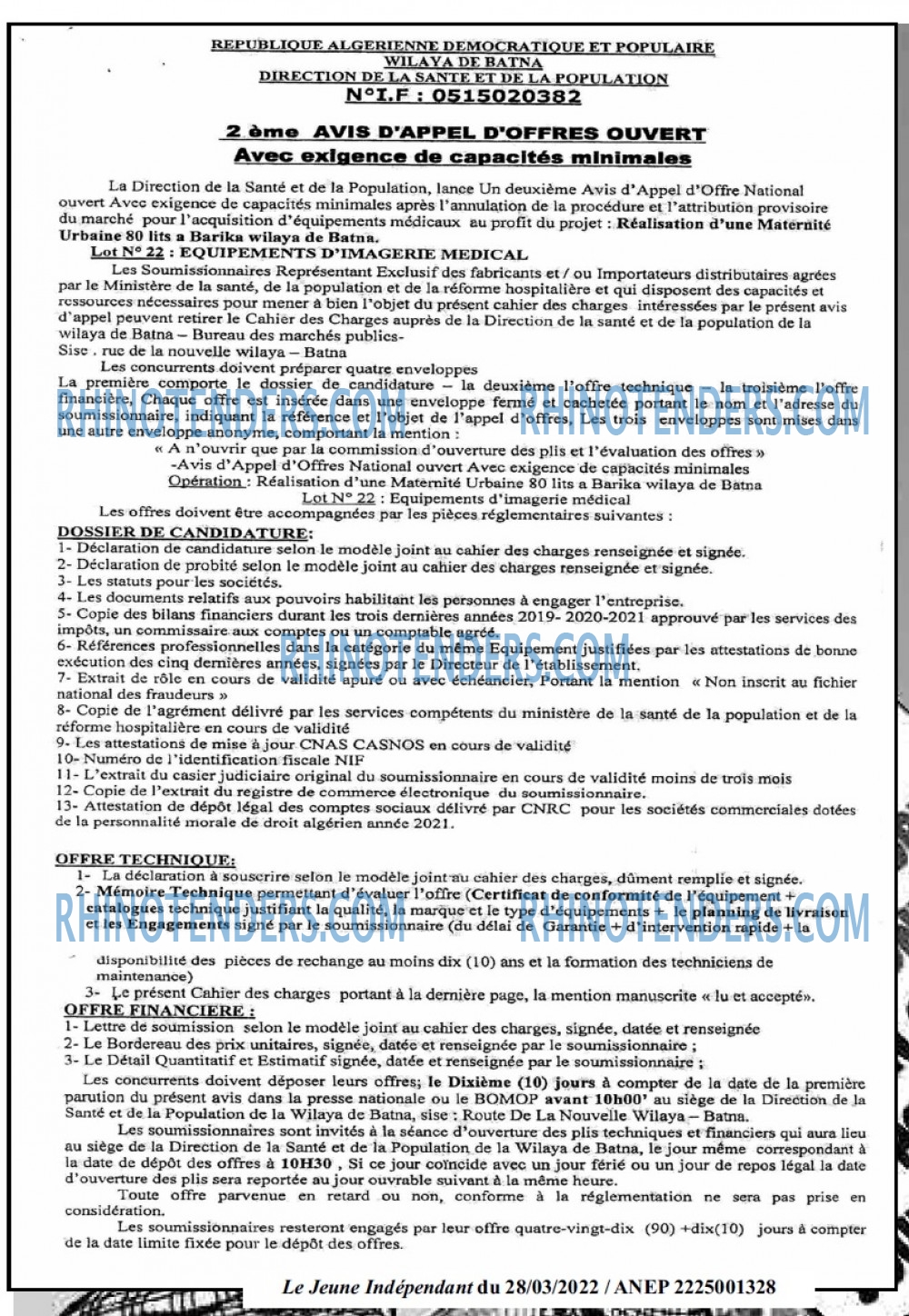 Jeune Independant