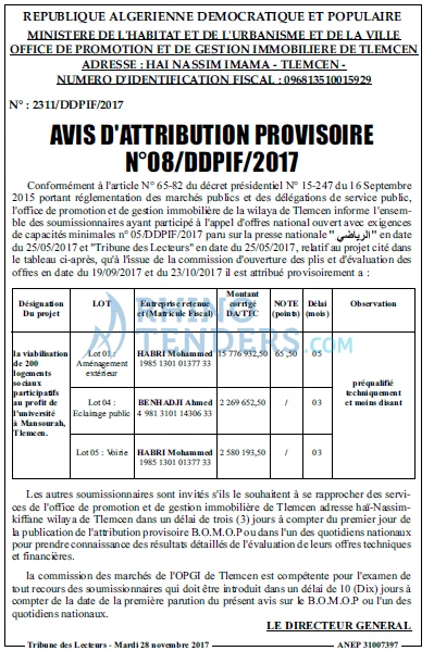 TRIBUNE DES LECTEURS