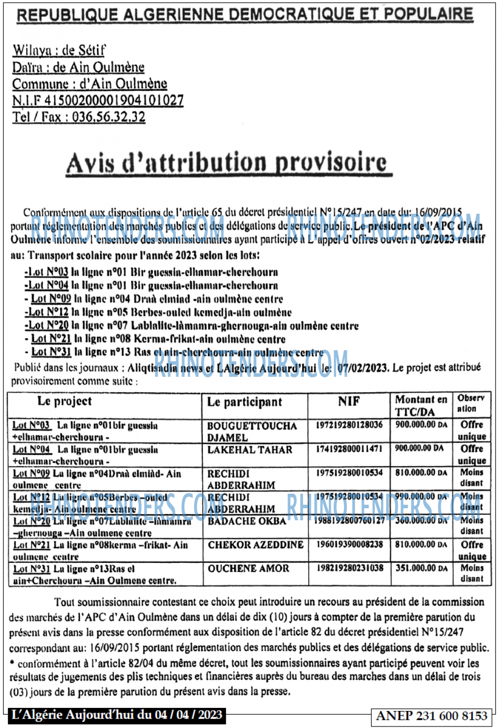 Aujourd'hui