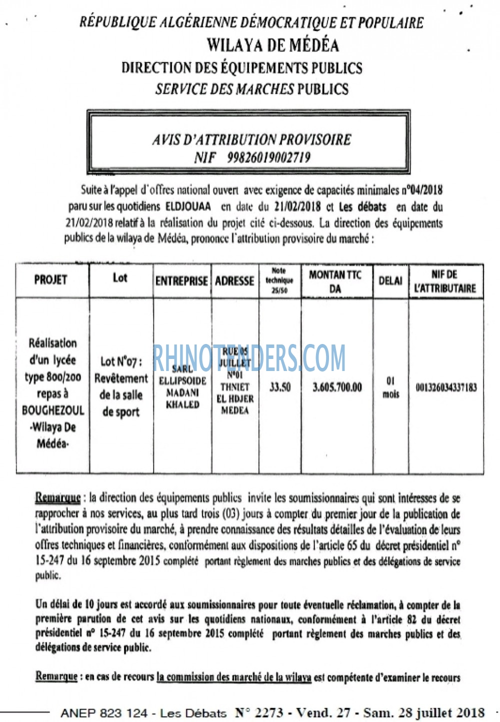 Les Debats
