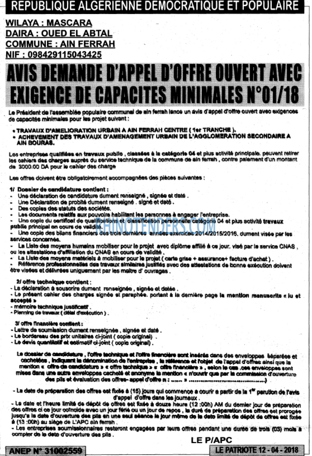 LE PATRIOTE