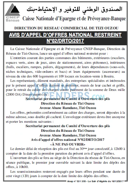 LE SOIR D'ALGERIE