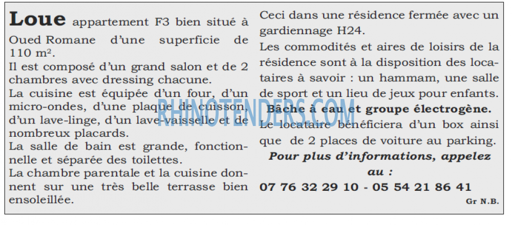 LE SOIR D'ALGERIE
