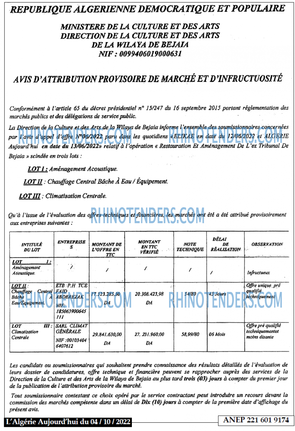 Aujourd'hui