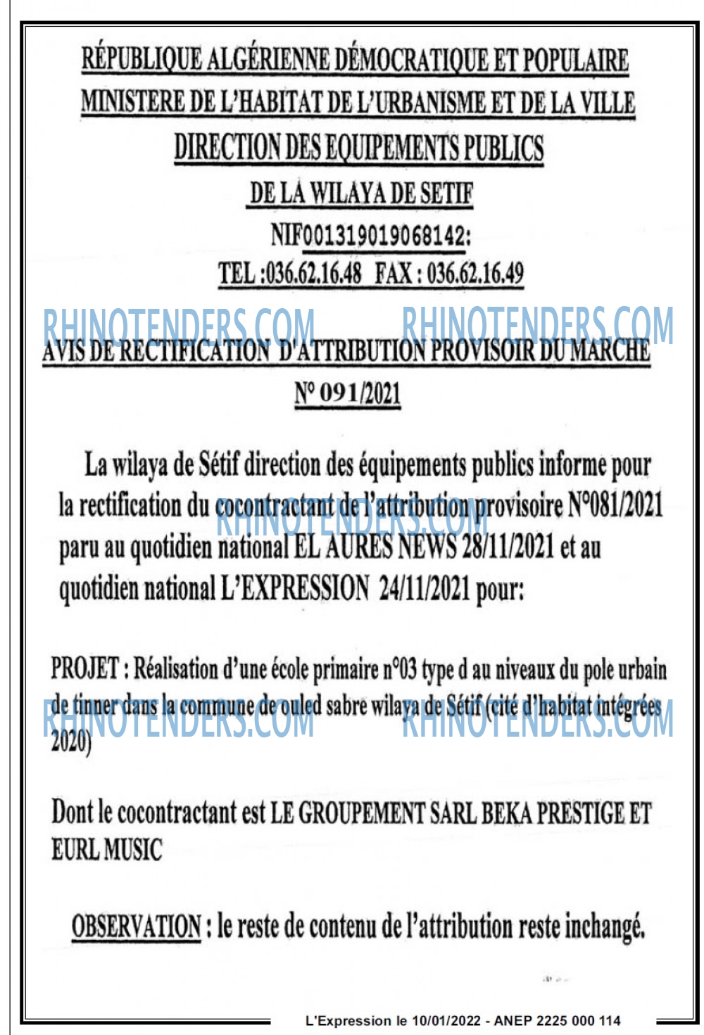 L'EXPRESSION