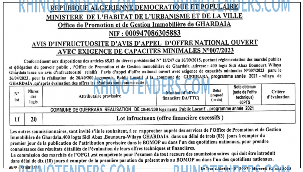 Le Jour d'Algérie