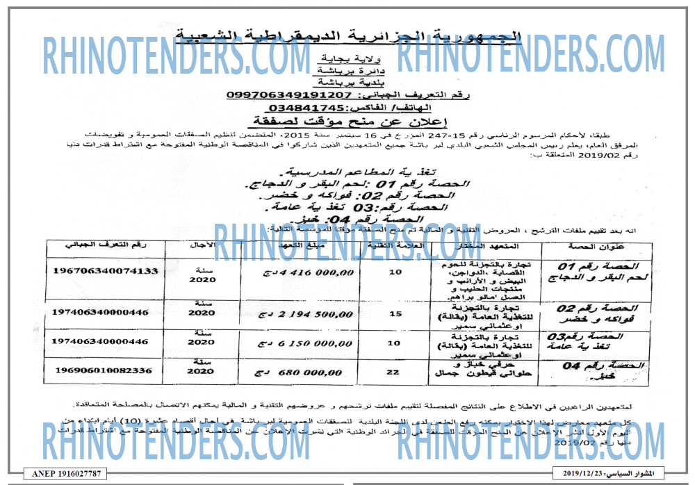 المشوار السياسي