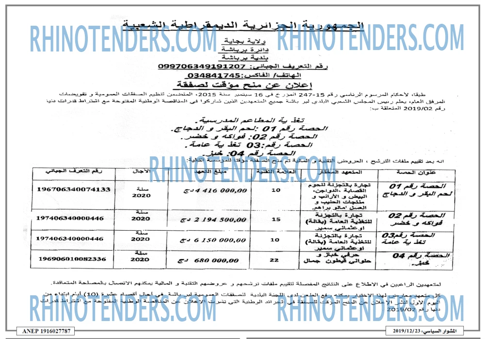 المشوار السياسي