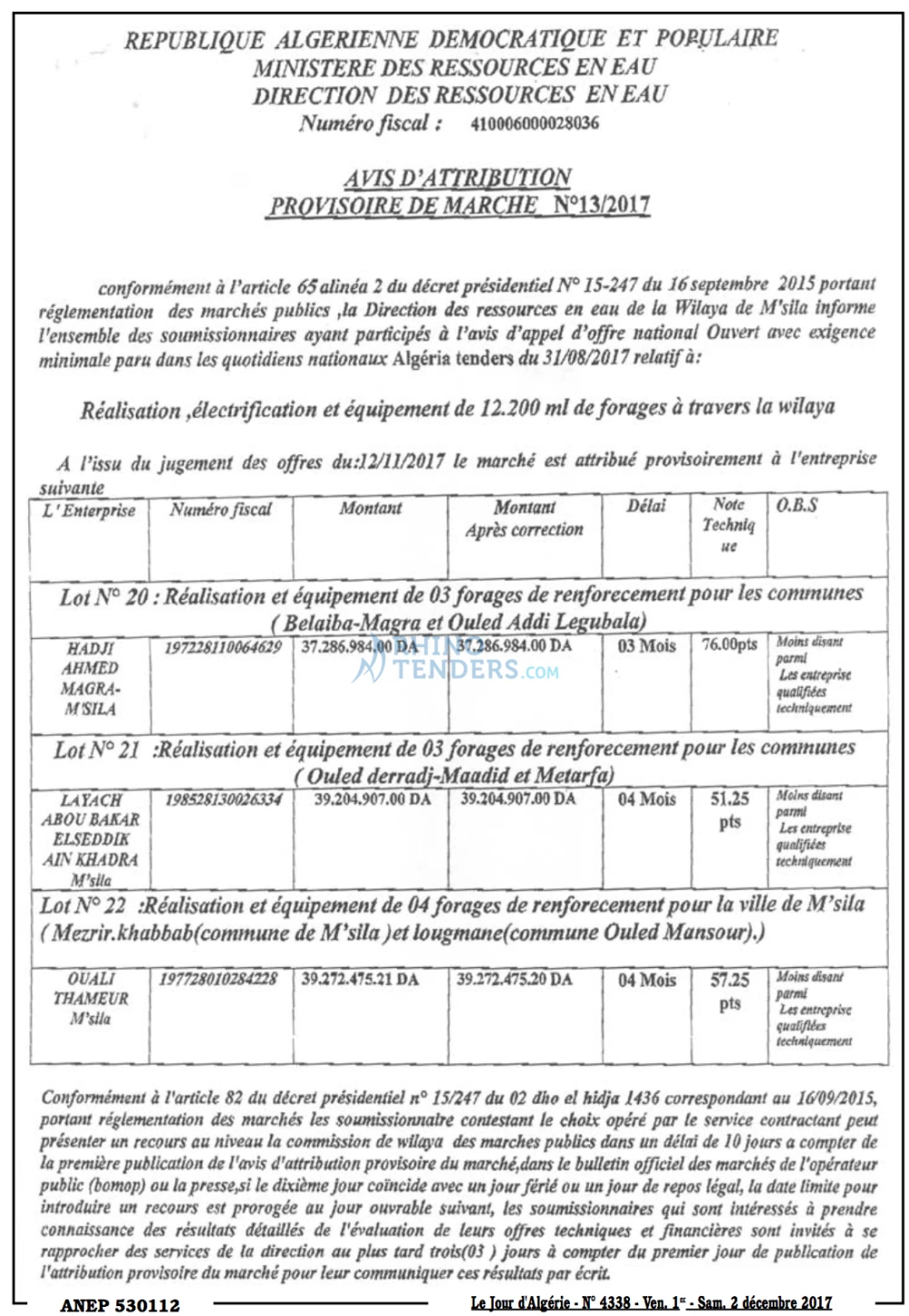 Le Jour d'Algérie