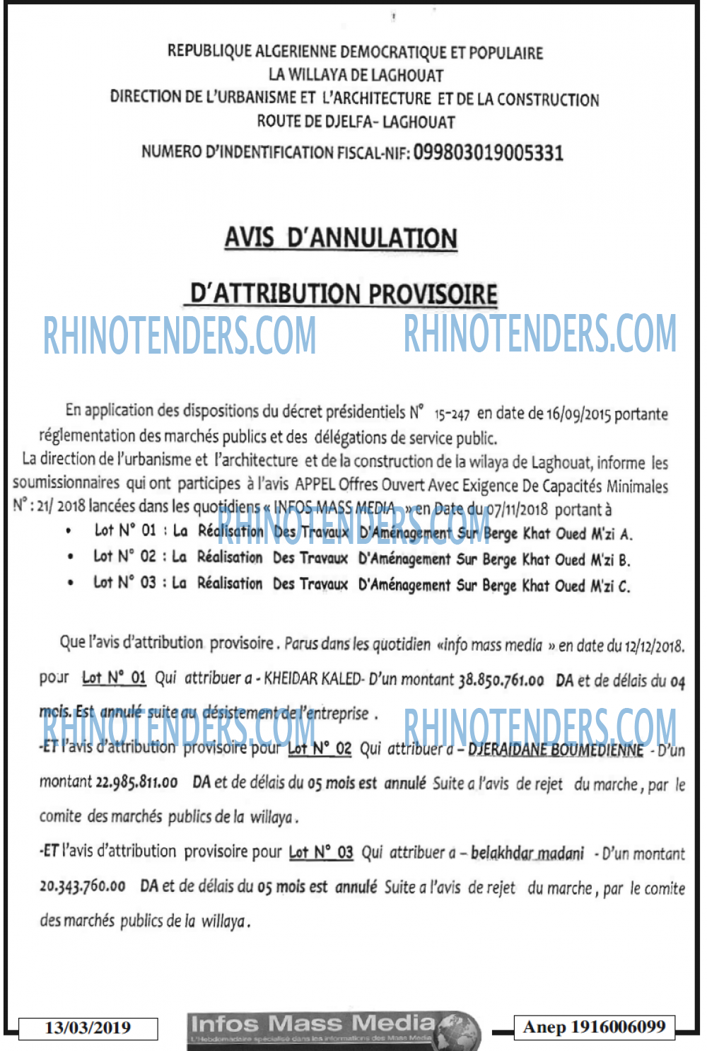 Infos Mass Media