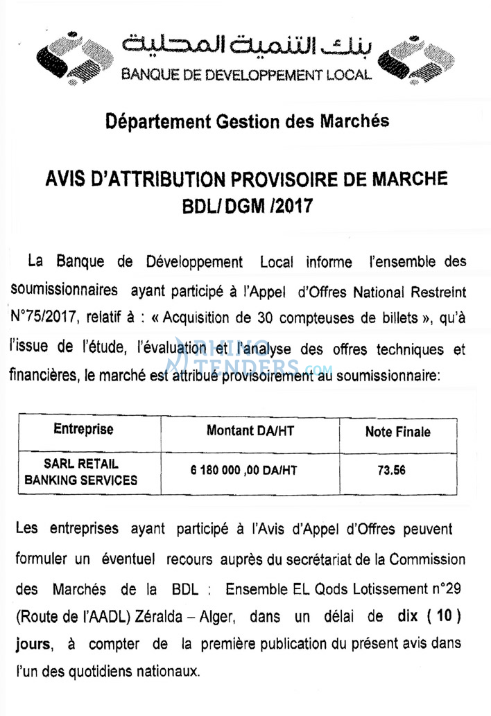 LE SOIR D'ALGERIE