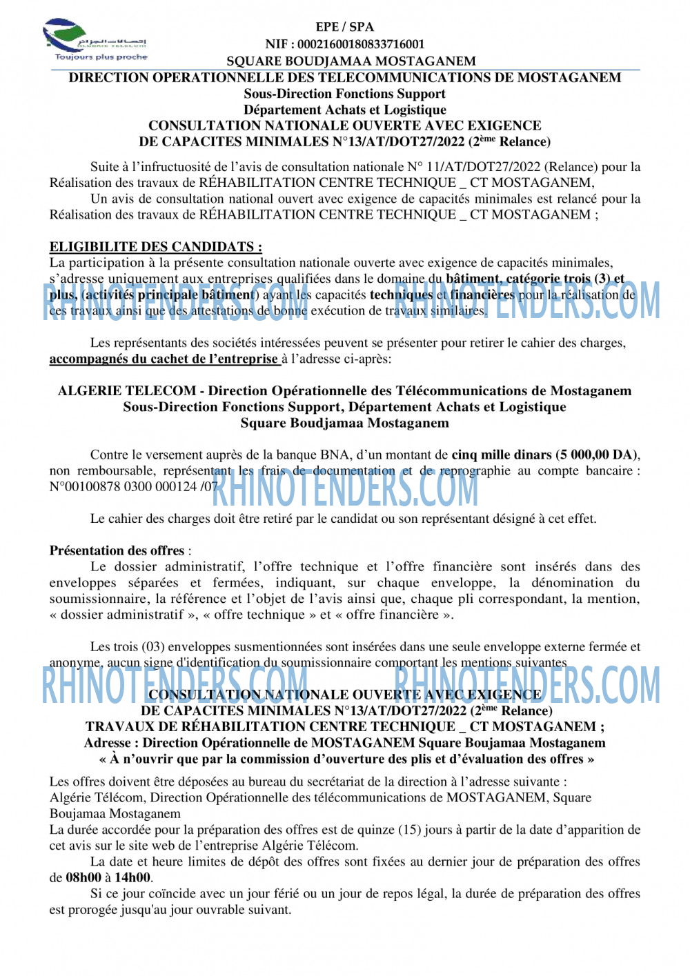 Algérie Télécom
