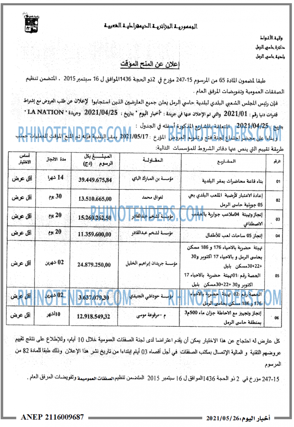 Akhbar Lwatan