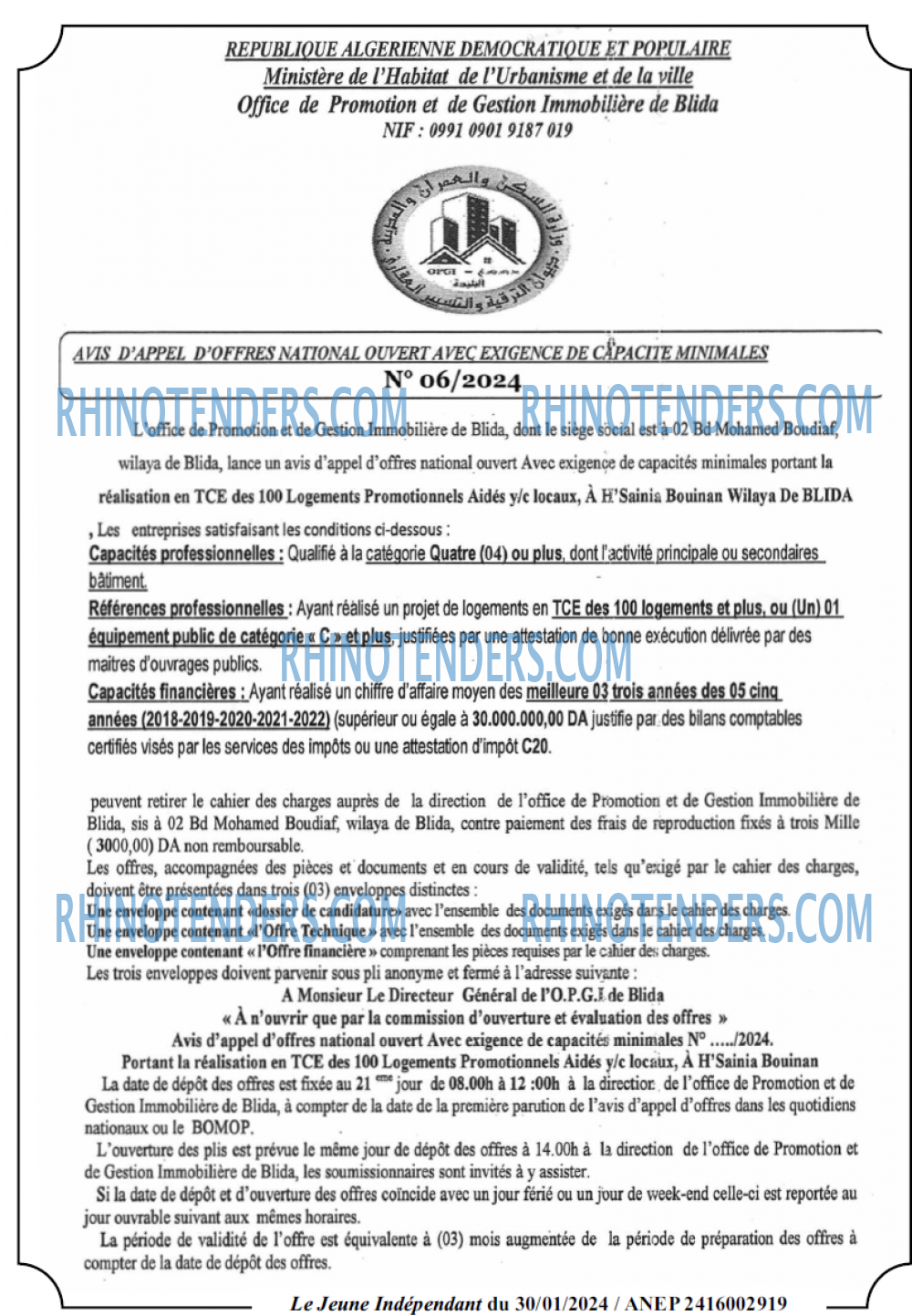 Jeune Independant