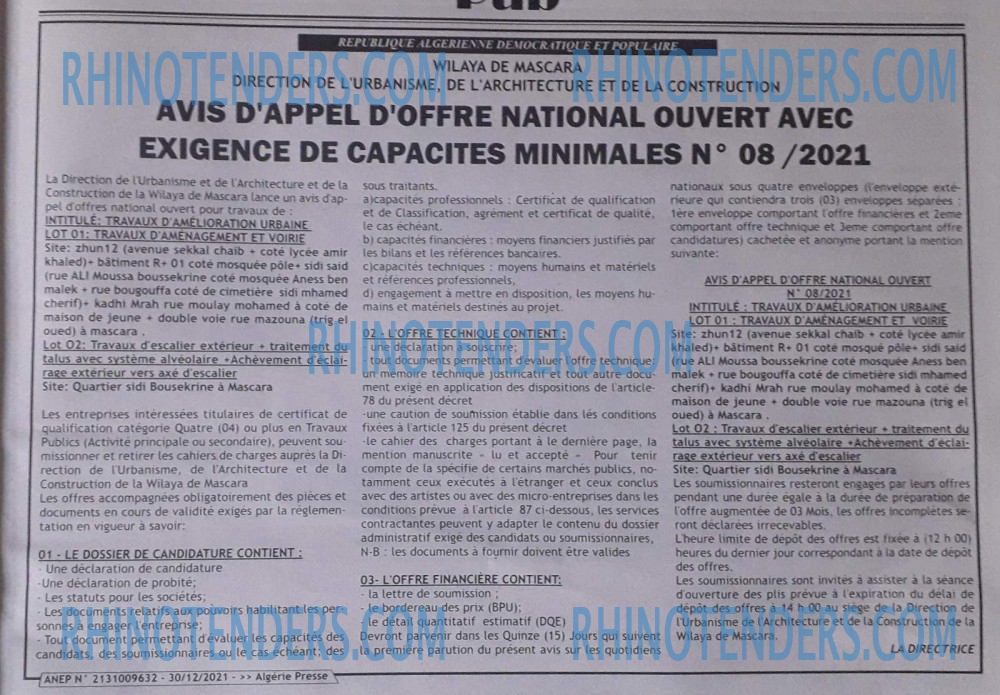 ALGERIE PRESSE