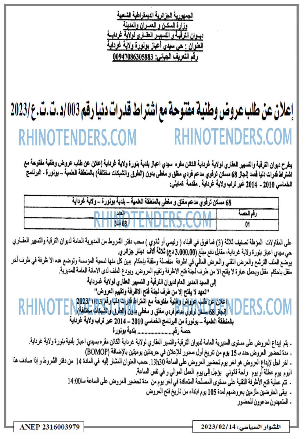 المشوار السياسي