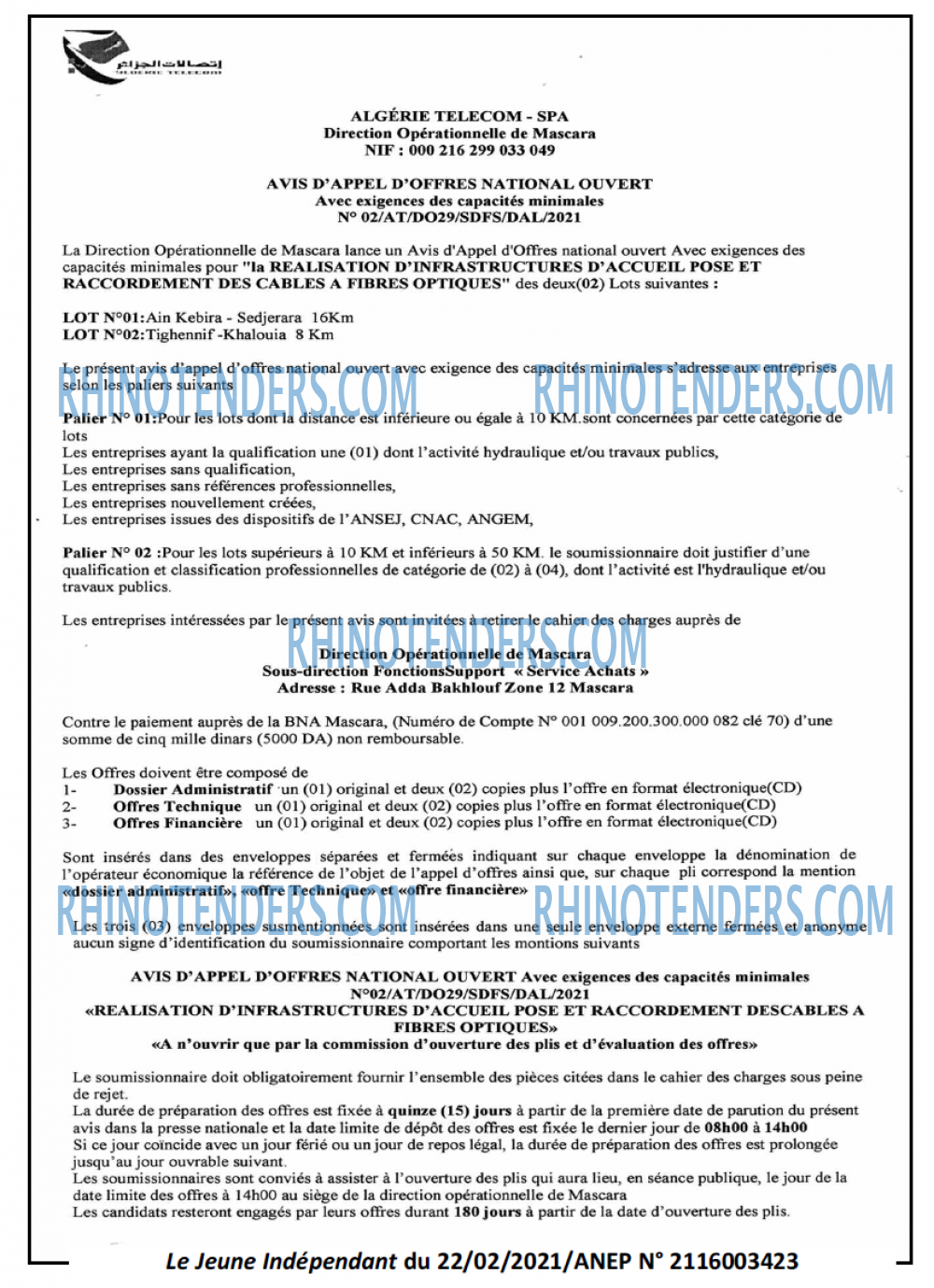 Jeune Independant