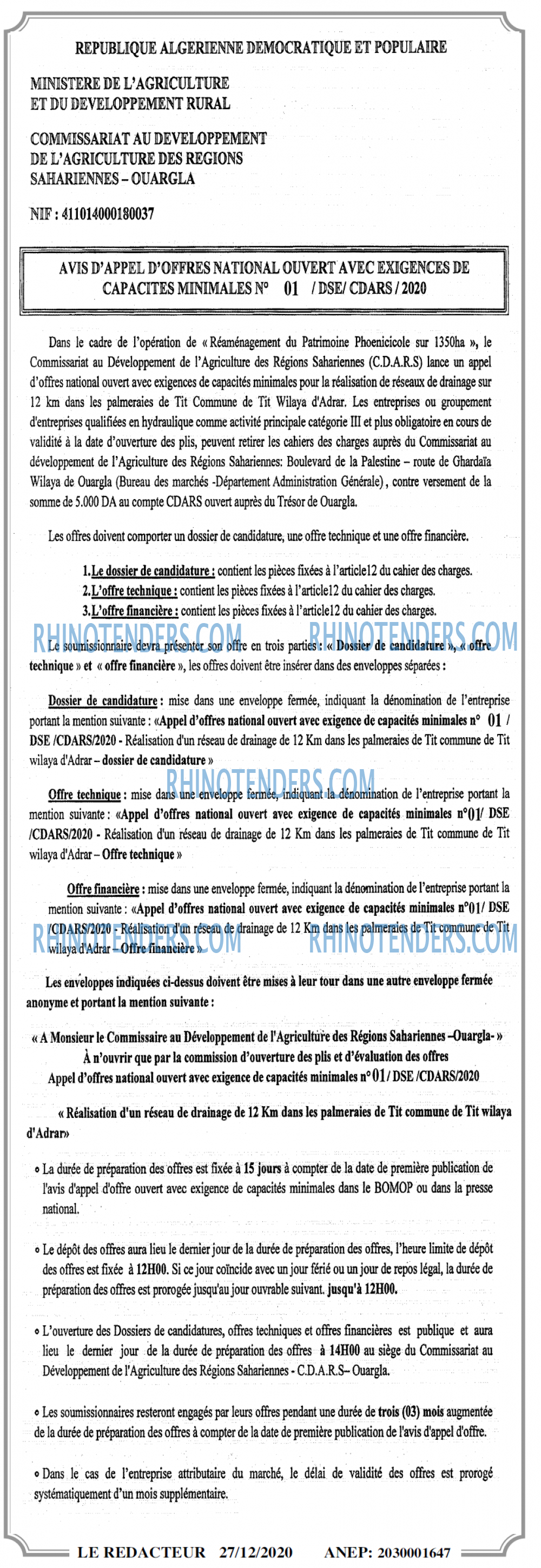 LE REDACTEUR